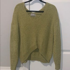 urban outfitters light green comfy sweater